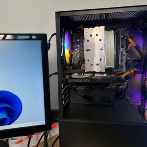 i7-11700k gtx1660 ddr4 3200 16GB 고성능 게이밍 PC 본체 이미지