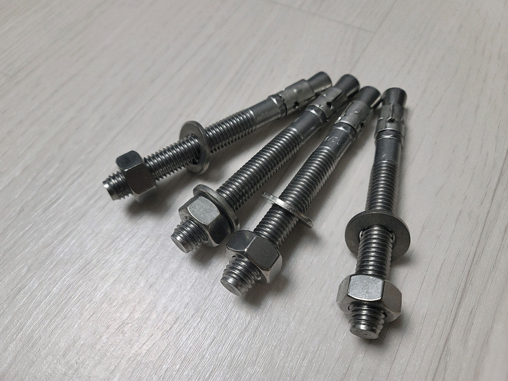 정품 유럽산 스텐 SUS304 웨지 앙카 세트 (M12 x 115mm) 이미지