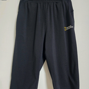 내셔널지오그래픽 키즈 7부 팬츠 130사이즈 블랙 이미지