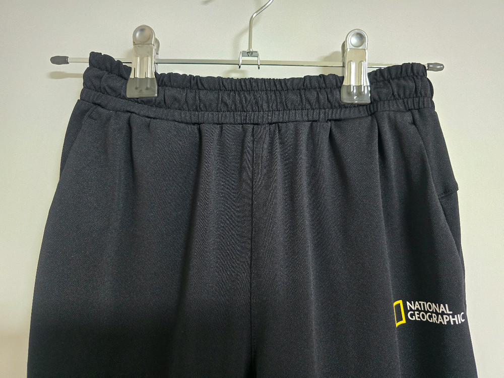 내셔널지오그래픽 키즈 7부 팬츠 130사이즈 블랙 이미지