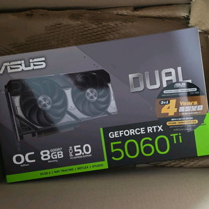 (미개봉)Asus RTX 5060Ti 그래픽카드 OC 8GB 이미지