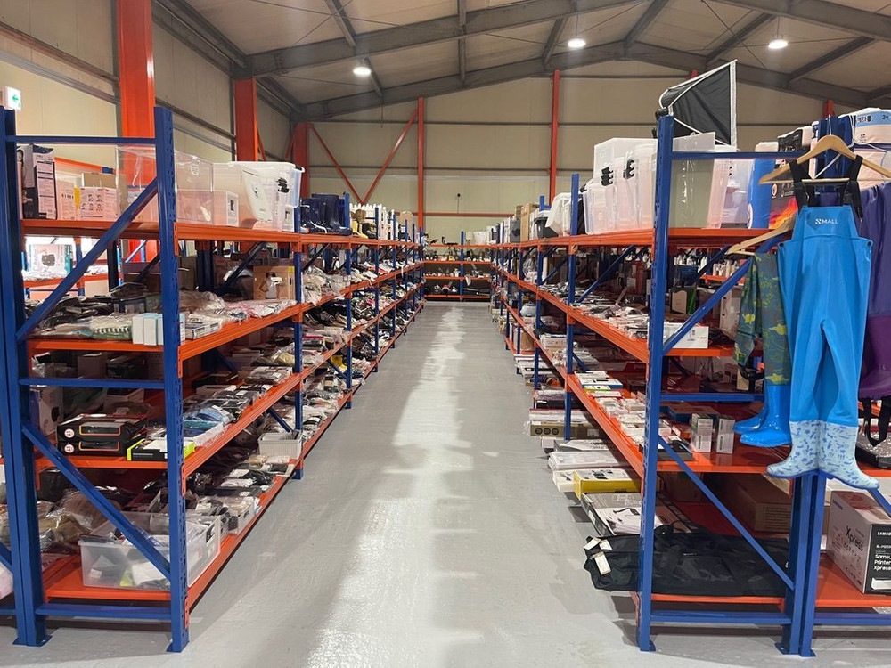 철제선반 창고랙 진열용랙 창고용랙 매장랙 고릴라랙 무볼트 선반 앵글 이미지