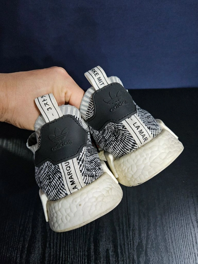 아디다스 NMD R1 프라임니트 블랙 남성 285 런닝화 스니커즈 이미지
