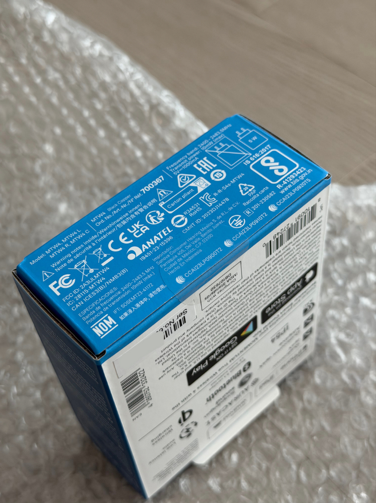 젠하이저 모멘텀 트루 와이어리스 4 블랙 MTW4 + BTD600 이미지