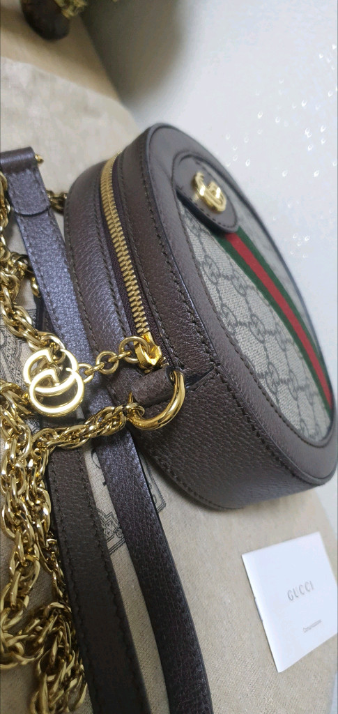 (미사용)구찌 오피디아 크로스백/탬버린백 새상품급 정품(감정서O)프라다루이비통디올고야드샤넬셀린느보테가생로랑발렌시아가 이미지