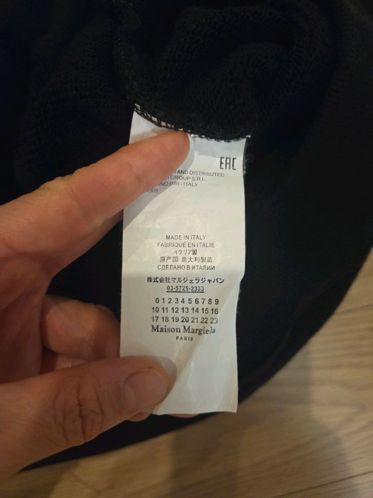 정품.메종마르지엘라 후드티 이미지