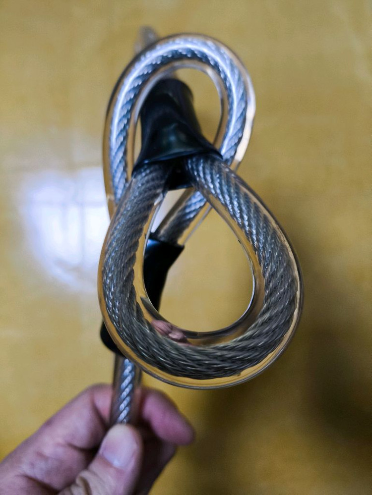 자전거 자물쇠 와이어 잠금 전기자전거 오토바이 킥보드 이미지