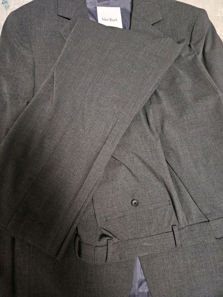 넌블랭크 세인트이어 셋업 L 넌블랭크 슬림타이 블랙 이미지