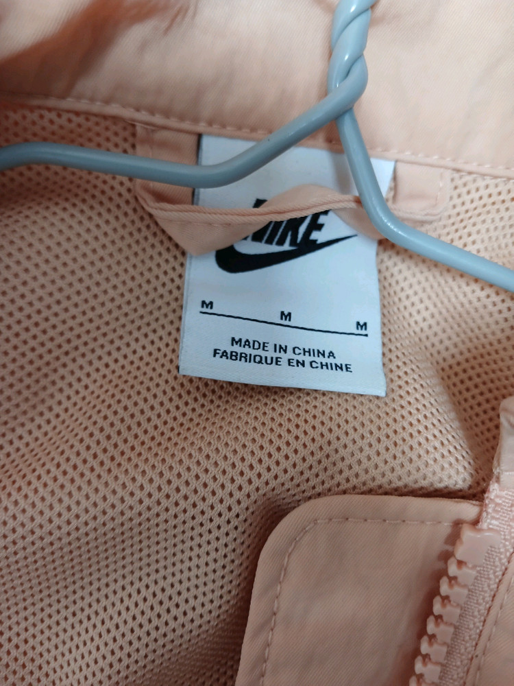 나이키 여성 오렌지 크롭 자켓 사이즈 160 85 이미지