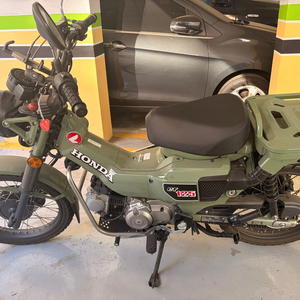 혼다 24년식 카키 헌터커브 125cc(CT125) 23@@키로 판매합니다 이미지