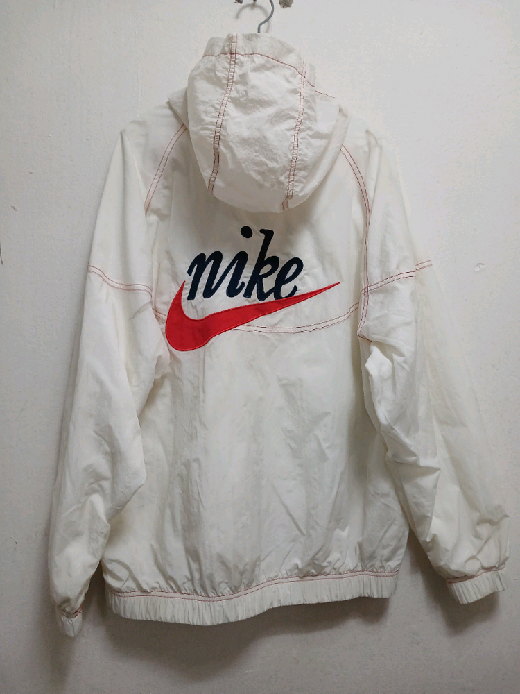 나이키 남성 화이트 아노락 후드 바람막이 시이즈 XL 105 이미지