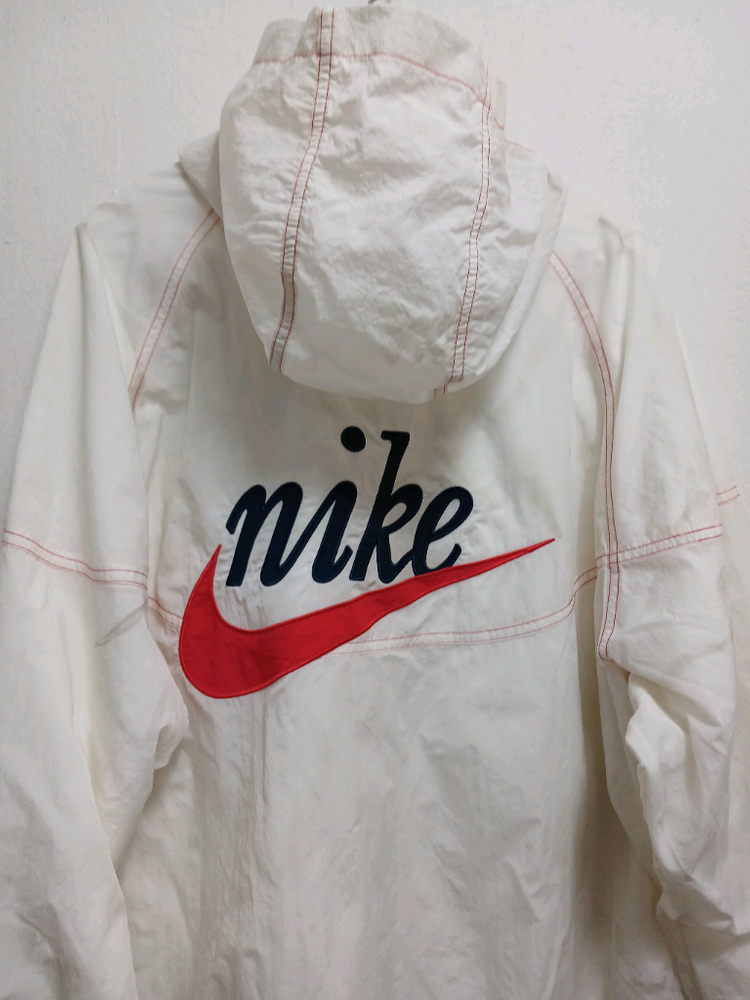 나이키 남성 화이트 아노락 후드 바람막이 시이즈 XL 105 이미지