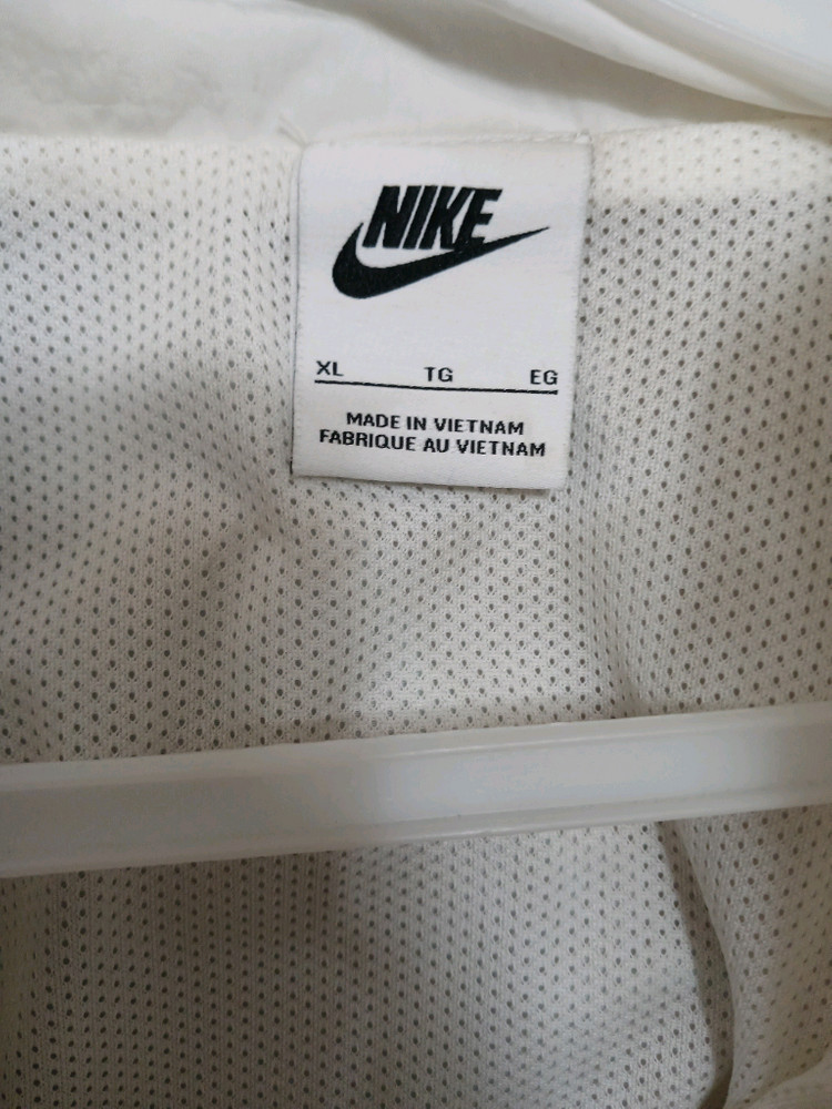 나이키 남성 화이트 아노락 후드 바람막이 시이즈 XL 105 이미지