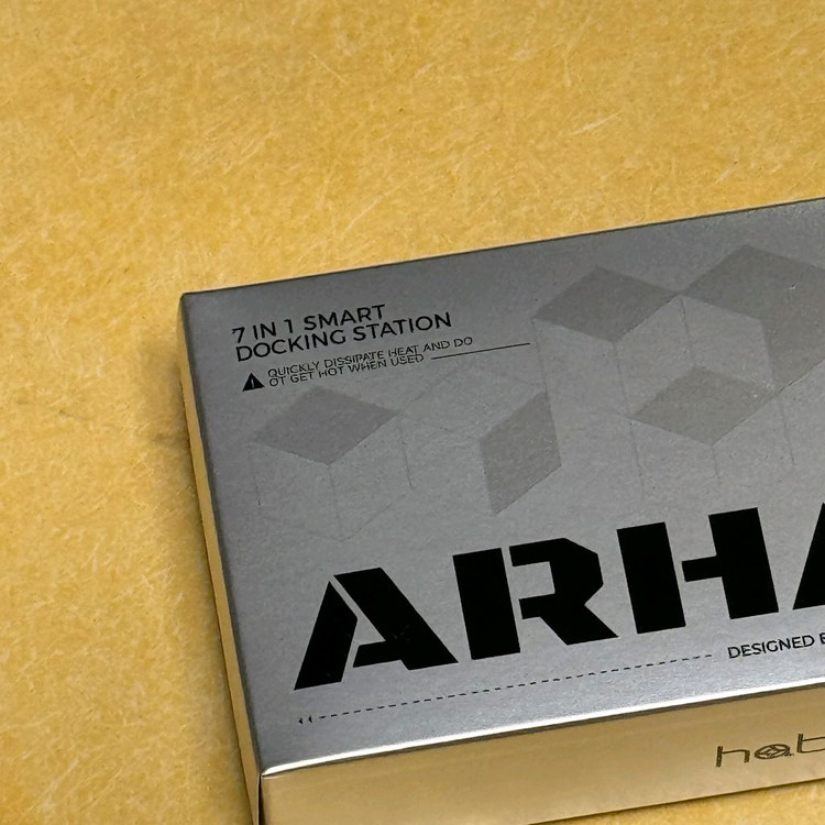 햅시 100W C타입 멀티허브 도킹스테이션 7in1 4K 60Hz 미개봉 새상품 판매합니다. 이미지