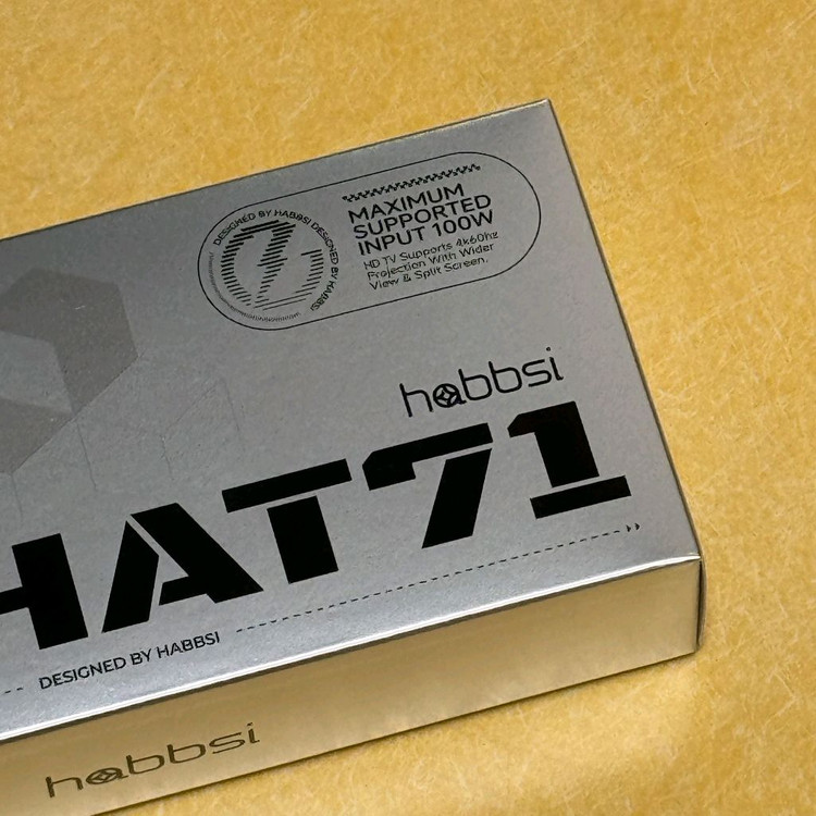 햅시 100W C타입 멀티허브 도킹스테이션 7in1 4K 60Hz 미개봉 새상품 판매합니다. 이미지