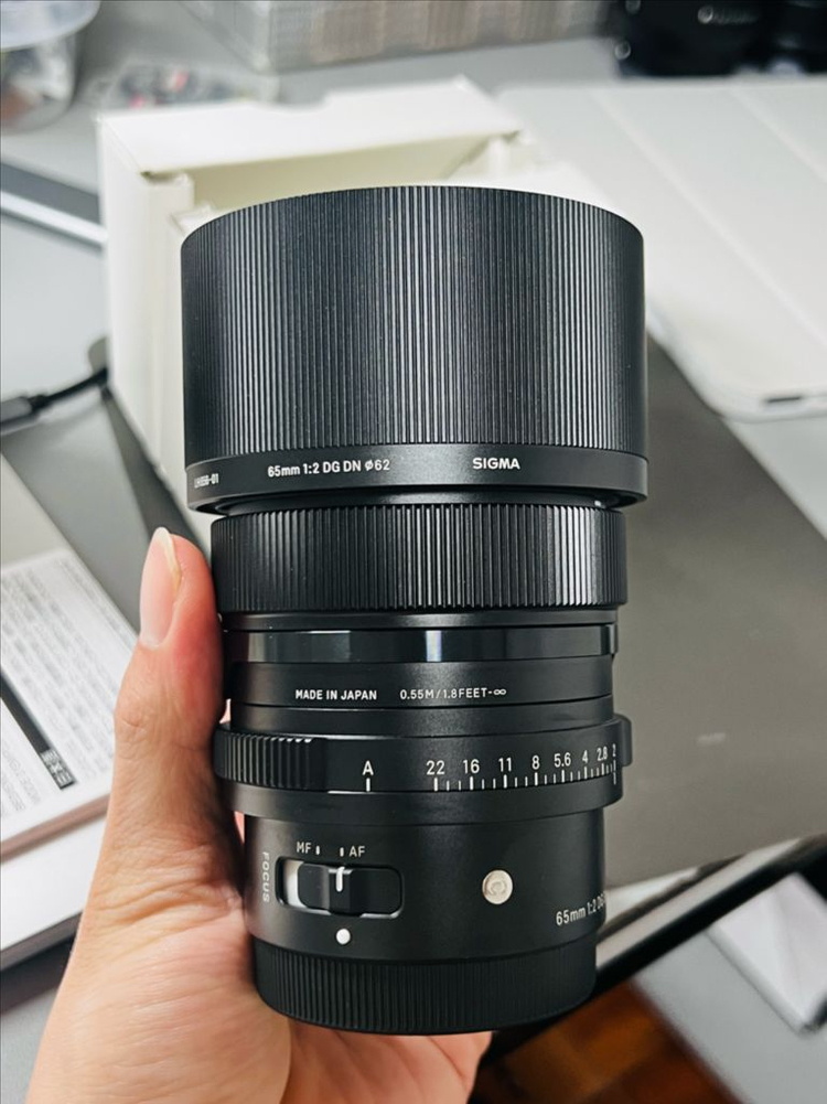 시그마 65mm f2 DN DG 소니E 마운트 신품급 이미지