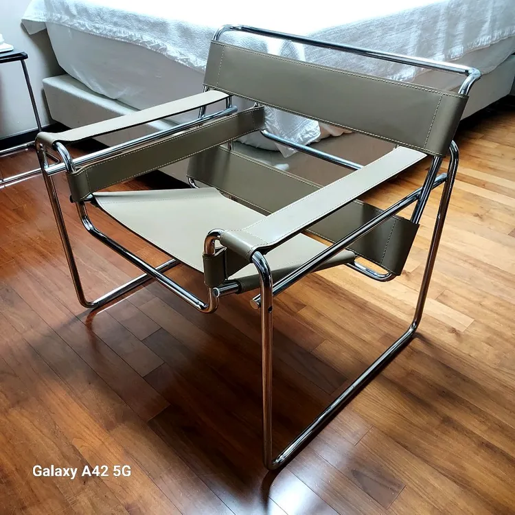 이탈리아 고품질 빈티지 바실리 체어(Wassily chair) 이미지