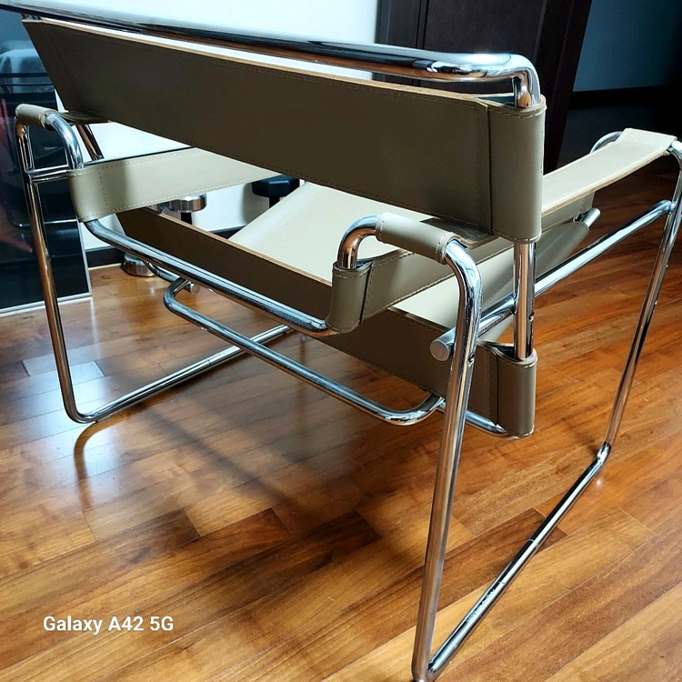 이탈리아 고품질 빈티지 바실리 체어(Wassily chair) 이미지