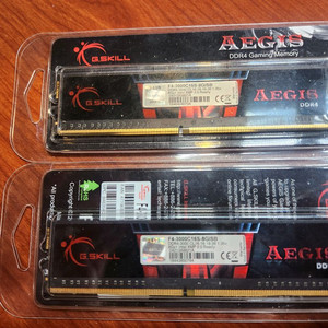 DDR4 16g(8gx2) 지스킬 풀박스 2개 (삼성,gskill,ram,튜닝램,컴퓨터 메모리) 이미지