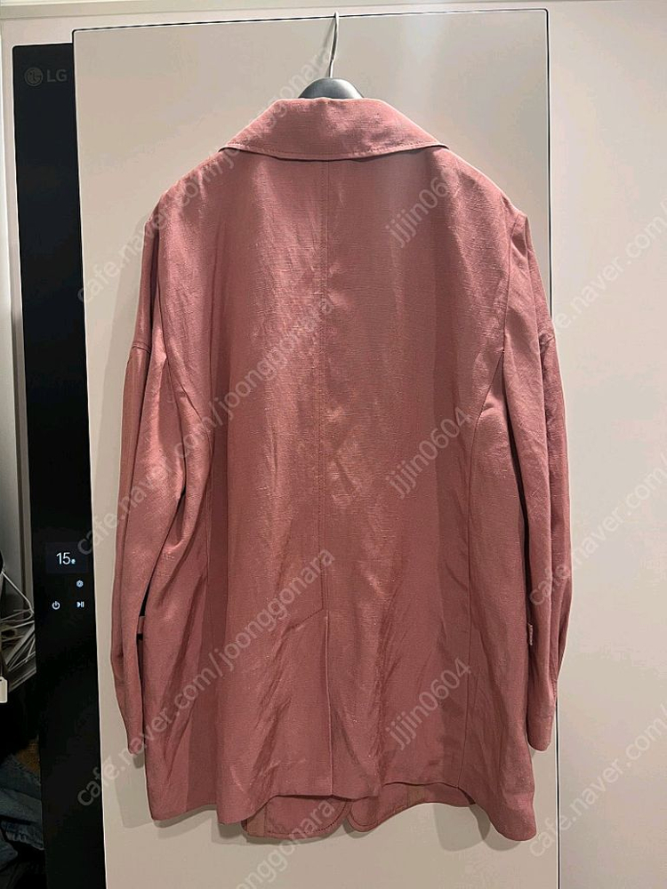(랑방) 린넨 자켓 팔아요. 이미지