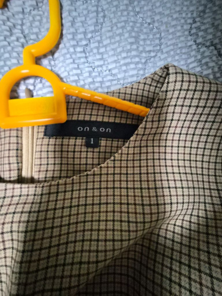 온앤온 체크 원피스 55 닥스 빈폴 헤지스 이미지