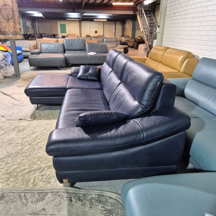 다우닝 레아 이태리 천연가죽 4인 카우치 소파쇼파 서울경기근거리무료배송 이미지