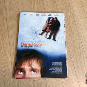 이터널선샤인 A3 포스터 아트카드 무비티켓 케이트윈슬렛 영화 굿즈 이미지