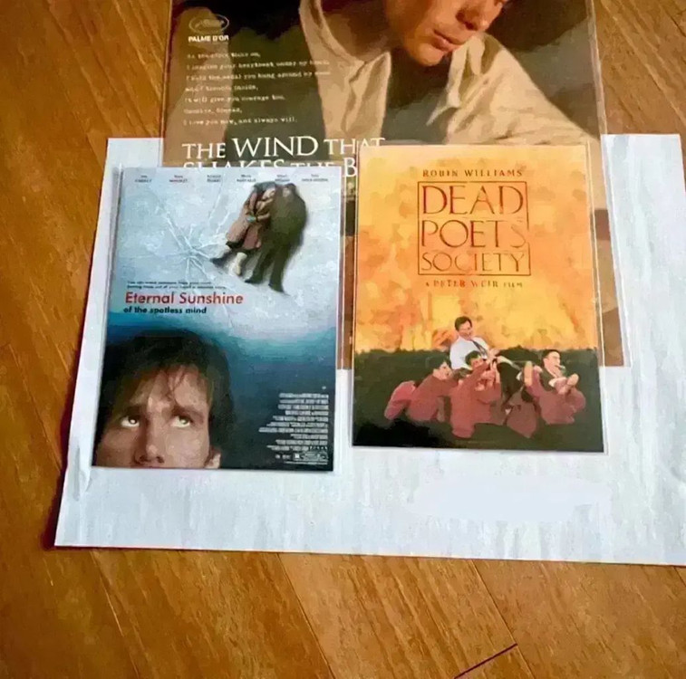 이터널선샤인 A3 포스터 아트카드 무비티켓 케이트윈슬렛 영화 굿즈 이미지