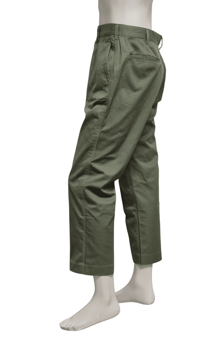 국군/전경 구형 80s 민무늬 사제 맞춤 전투복 바지 팬츠 하의 (M) 이미지