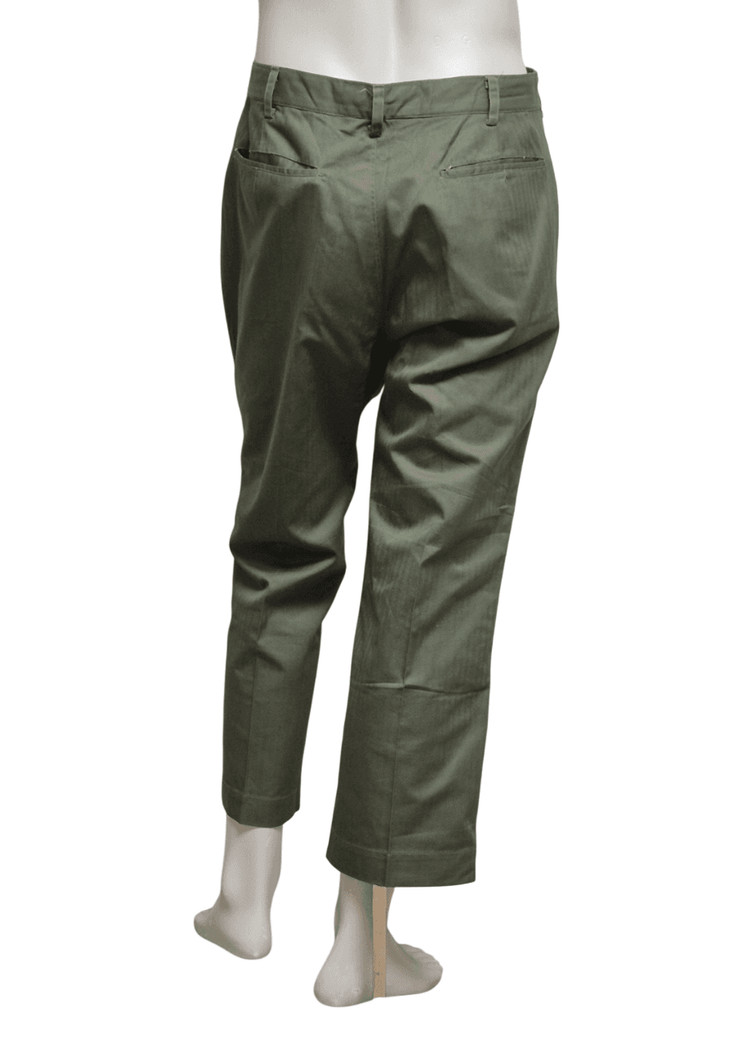 국군/전경 구형 80s 민무늬 사제 맞춤 전투복 바지 팬츠 하의 (M) 이미지