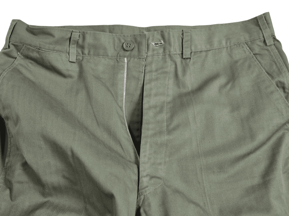 국군/전경 구형 80s 민무늬 사제 맞춤 전투복 바지 팬츠 하의 (M) 이미지