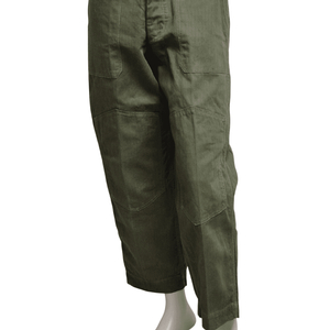 육군 구형 70s HBT 민무늬 전투복 바지 팬츠 하의 (M) 이미지