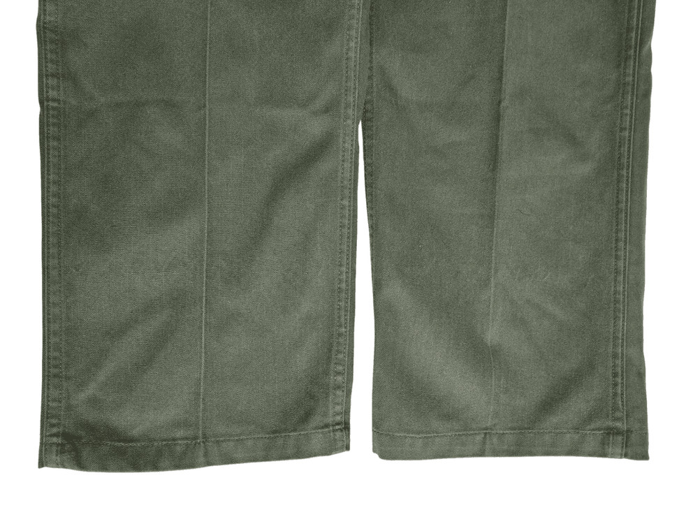 국군 구형 80s 민무늬 전투복 바지 팬츠 하의 (XS) 이미지