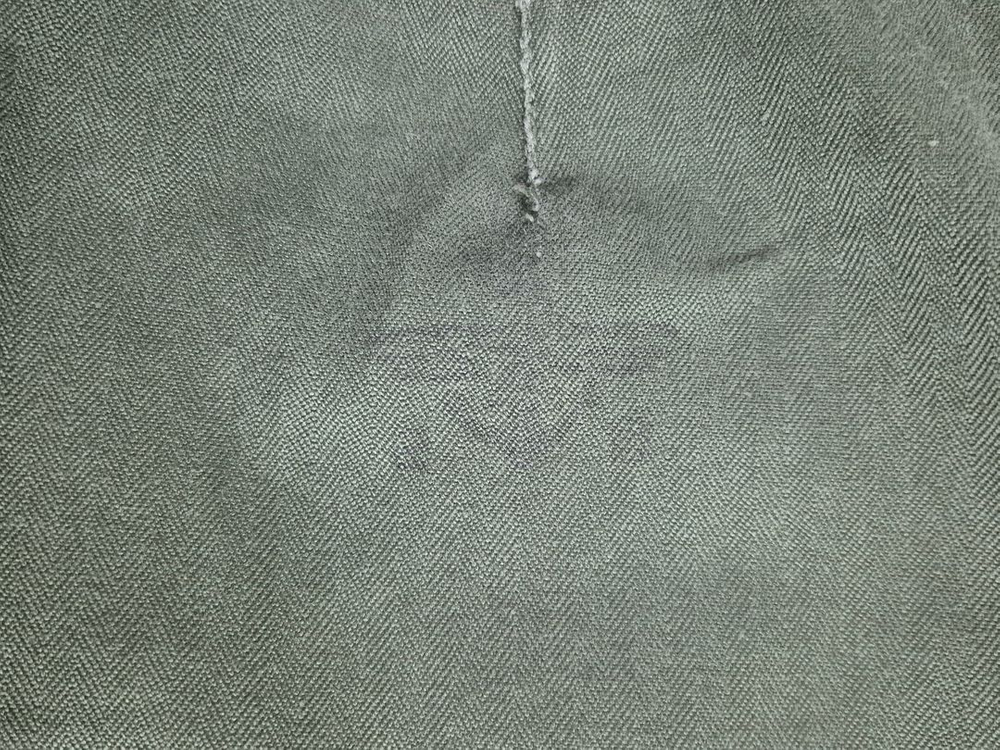 국군 구형 80s 민무늬 전투복 바지 팬츠 하의 (XS) 이미지