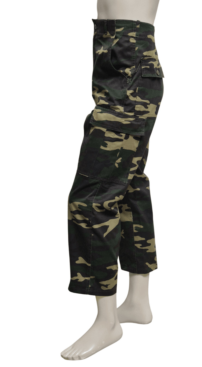 육군 구형 90s 독사복 독시무늬 후기형 전투복 바지 팬츠 하의 (S) 이미지