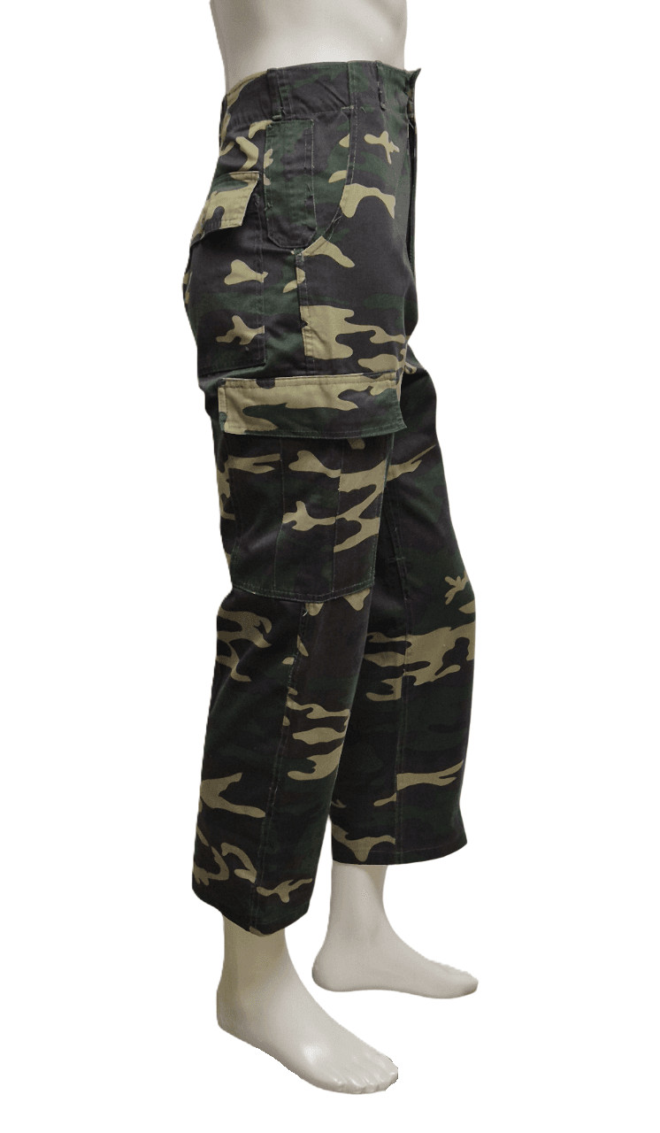 육군 구형 90s 독사복 독시무늬 후기형 전투복 바지 팬츠 하의 (S) 이미지