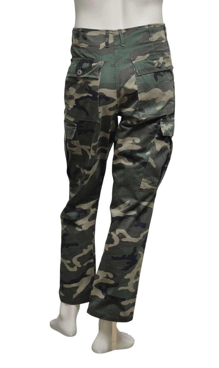 육군 구형 80s 독사복 독사무늬 중기형 전투복 바지 팬츠 하의 (M) 이미지