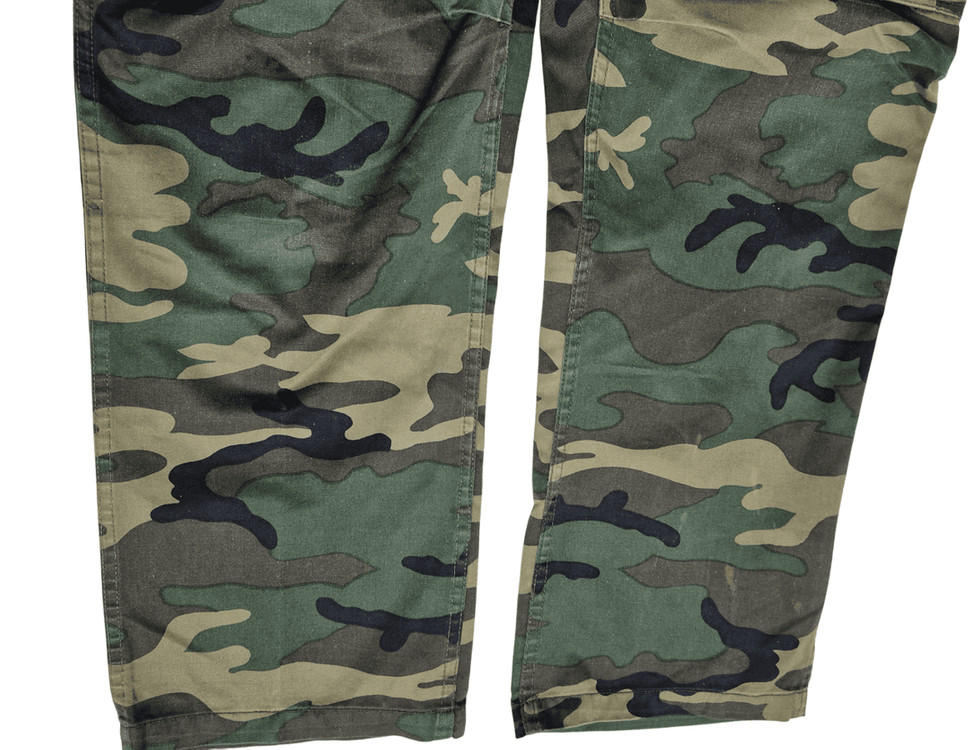육군 구형 80s 독사복 독사무늬 중기형 전투복 바지 팬츠 하의 (M) 이미지