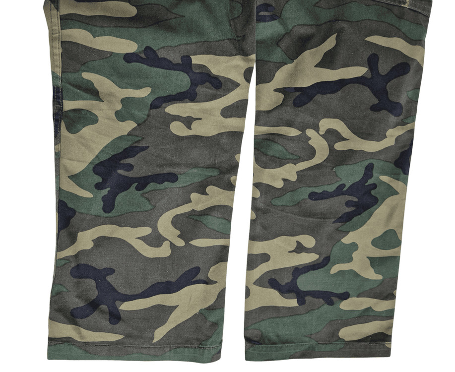 육군 구형 80s 독사복 독사무늬 중기형 전투복 바지 팬츠 하의 (M) 이미지