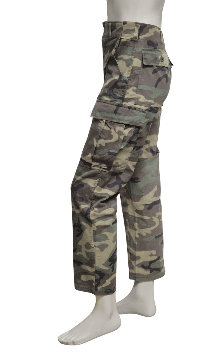 육군 구형 80s 독사복 독사무늬 최초기형 전투복 바지 팬츠 하의 (S) 이미지