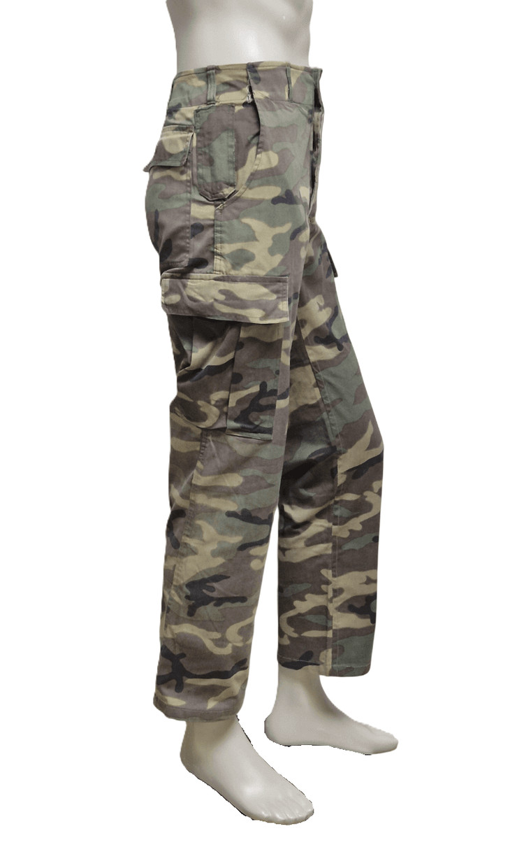 육군 구형 80s 독사복 독사무늬 최초기형 전투복 바지 팬츠 하의 (S) 이미지