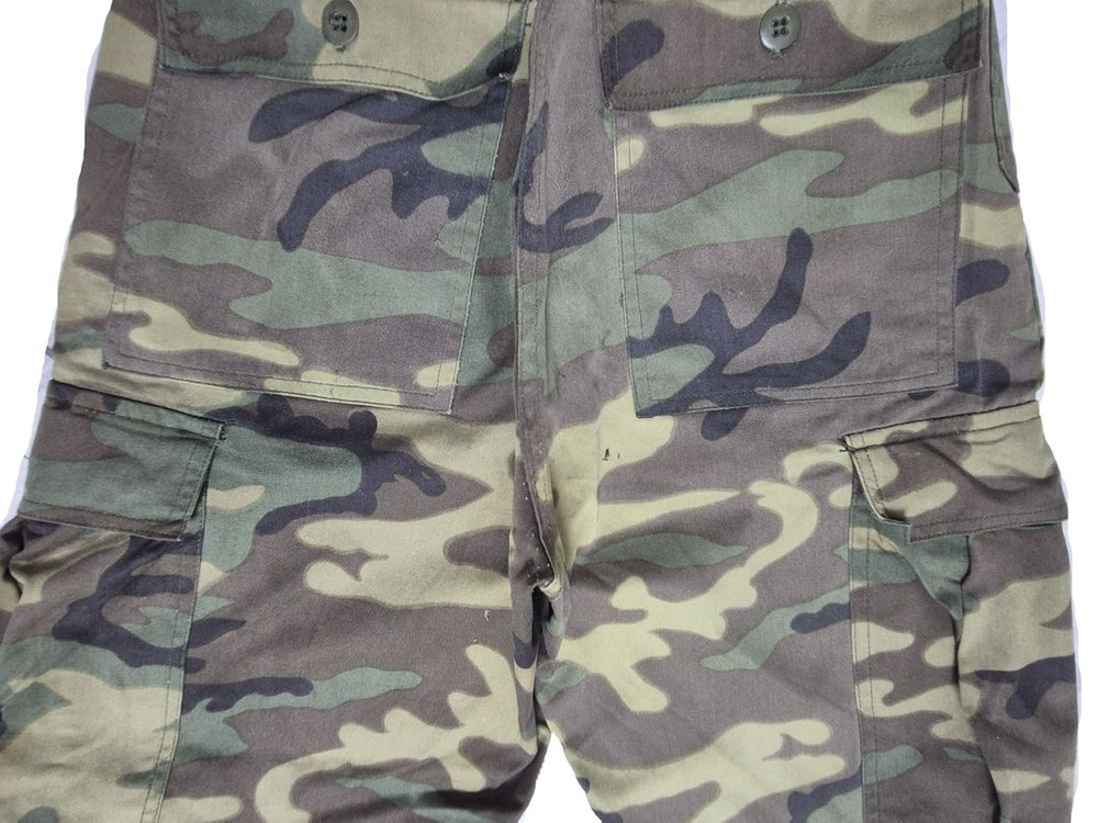 육군 구형 80s 독사복 독사무늬 최초기형 전투복 바지 팬츠 하의 (S) 이미지