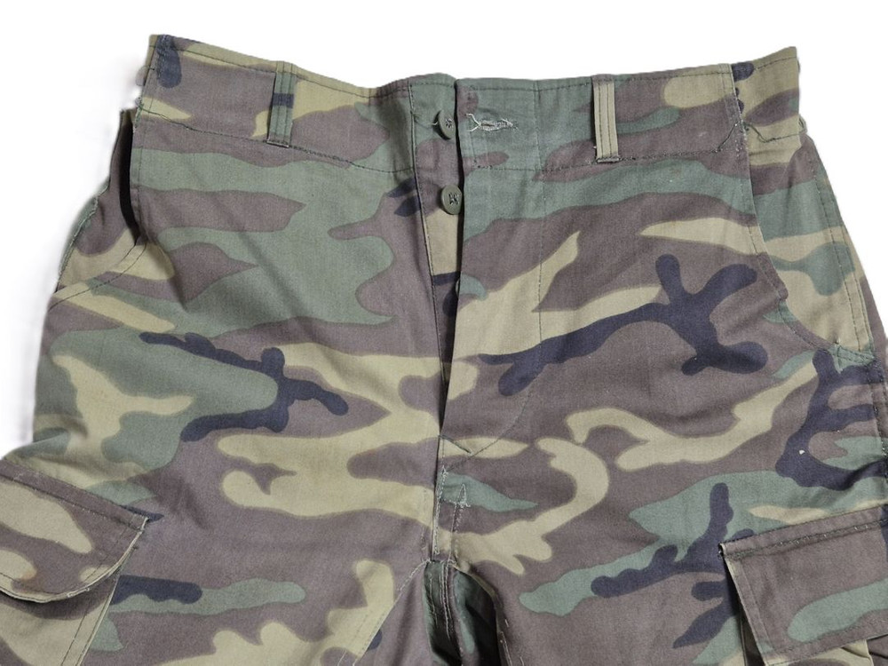 육군 구형 80s 독사복 독사무늬 최초기형 전투복 바지 팬츠 하의 (S) 이미지