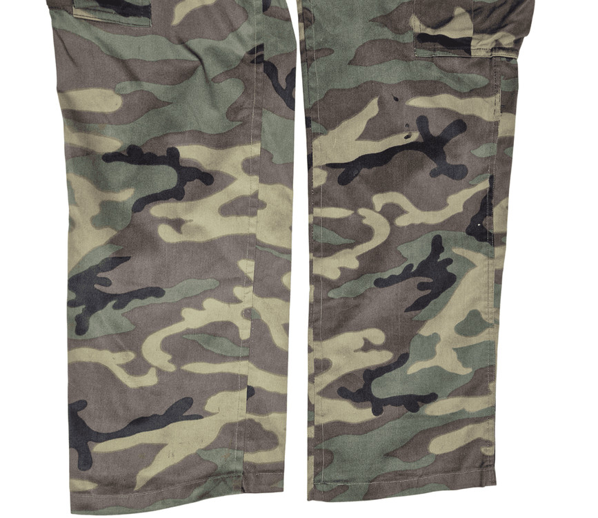 육군 구형 80s 독사복 독사무늬 최초기형 전투복 바지 팬츠 하의 (S) 이미지