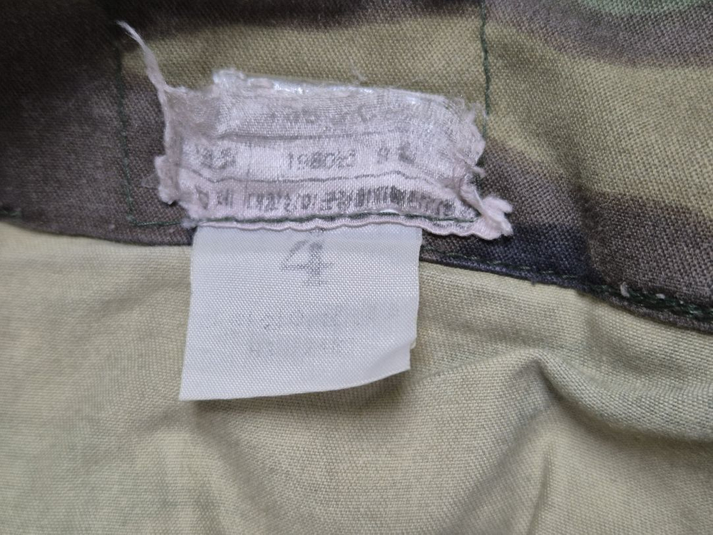 육군 구형 80s 독사복 독사무늬 최초기형 전투복 바지 팬츠 하의 (S) 이미지