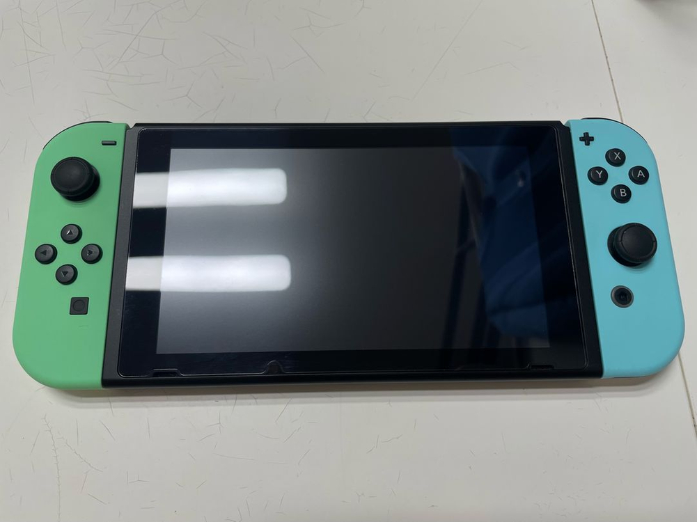 닌텐도 스위치 배터리 개선판 모여봐요 동물의 숲 에디션 이미지