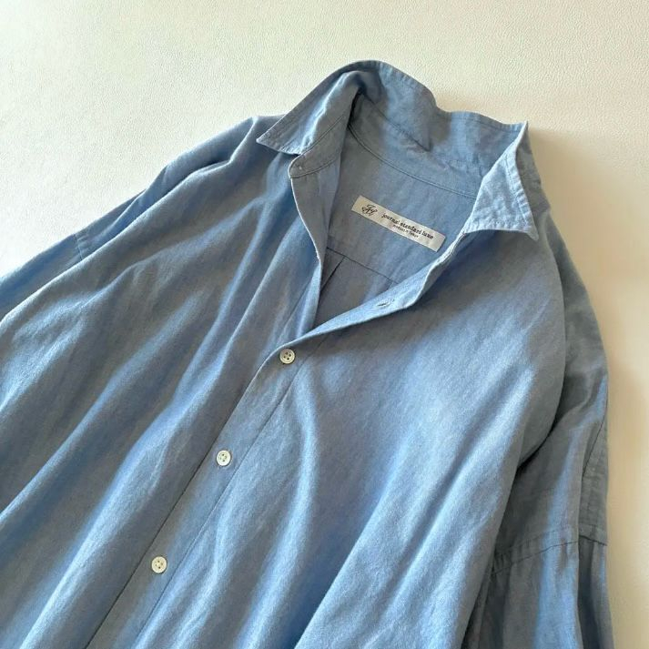 일본 저널럭스 데님 셔츠 원피스 단톤 베리떼쿠르 무인양품 블라스블럼 ichi 이치안티크 네스트로브 45r 일본린넨 이미지