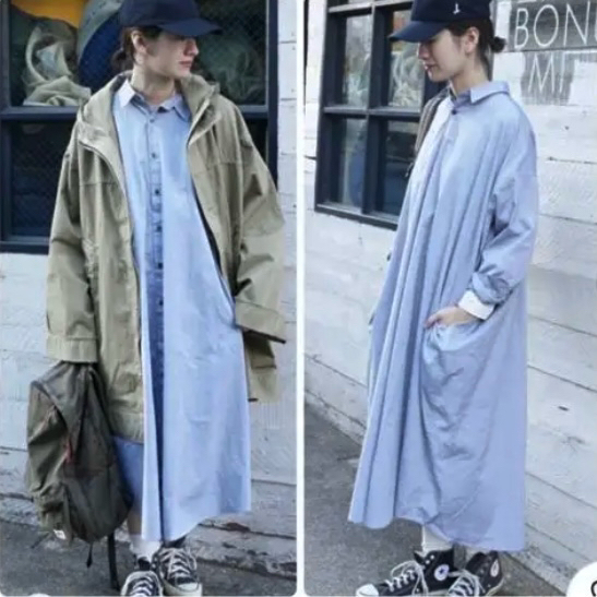 일본 저널럭스 데님 셔츠 원피스 단톤 베리떼쿠르 무인양품 블라스블럼 ichi 이치안티크 네스트로브 45r 일본린넨 이미지