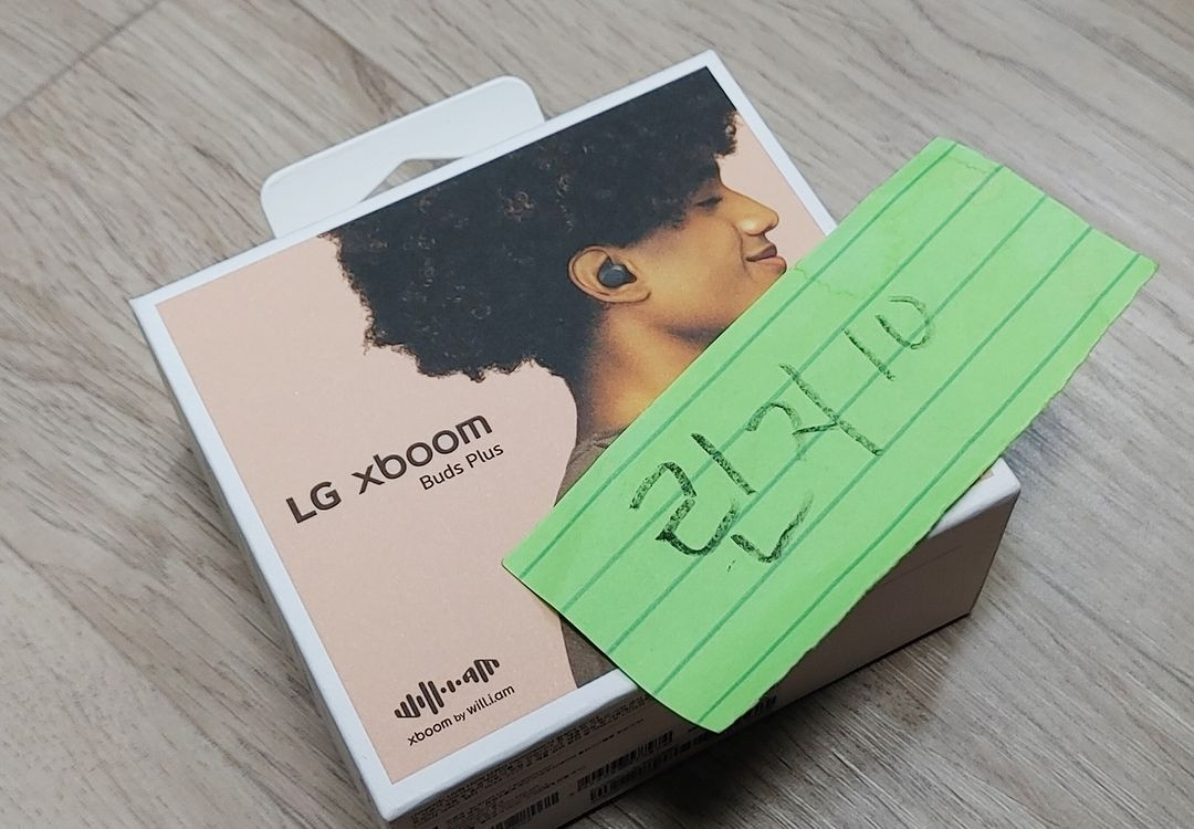LG 엑스붐 버즈 플러스 xboom Buds plus 블루투스 이어폰 풀박스 팝니다 이미지