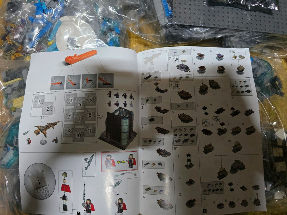 마블 어벤져스 타워 76269 레고 호환 + LED (새상품) 이미지